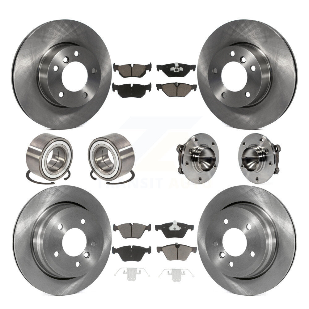 Transit Auto KBB-119713 Wheel Bearing and Hub Assembly for 2007 BMW 328i - Front and Rear product image