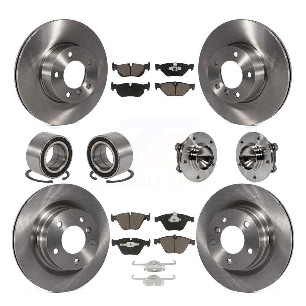 Transit Auto KBB-119714 Wheel Bearing and Hub Assembly for 2008-2012 BMW 328i, BMW 323i - Front and Rear product image