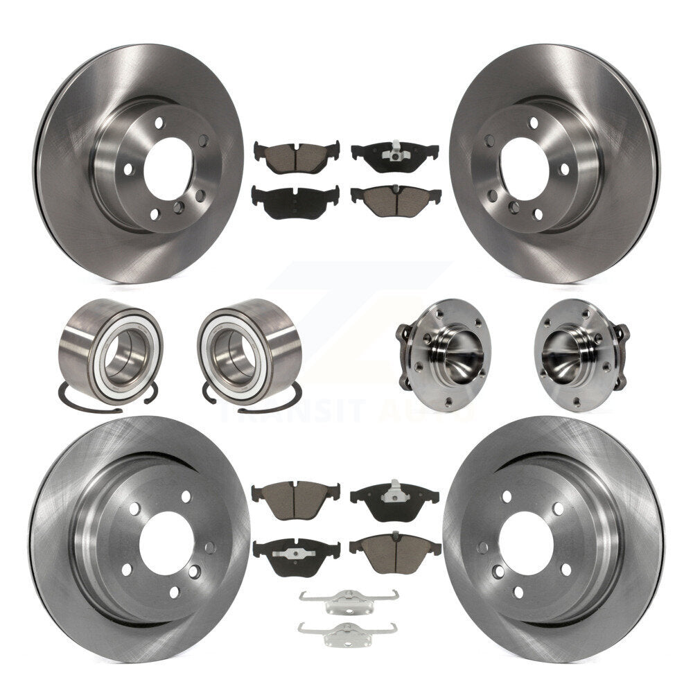 Transit Auto KBB-119715 Wheel Bearing and Hub Assembly for 2008-2012 BMW 328i - Front and Rear product image