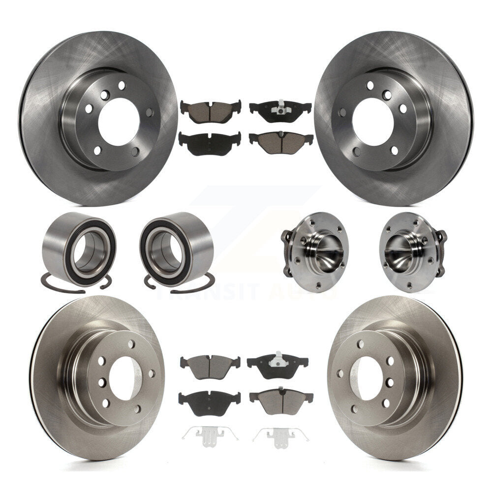 Transit Auto KBB-119716 Wheel Bearing and Hub Assembly for 2008-2013 BMW 128i - Front and Rear product image