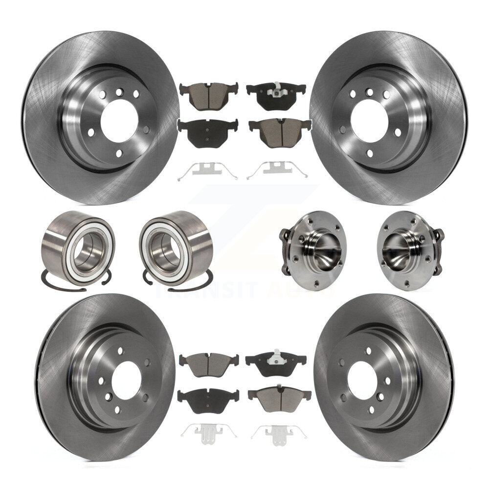 Transit Auto KBB-119717 Wheel Bearing and Hub Assembly for 2006 BMW 330i - Front and Rear product image