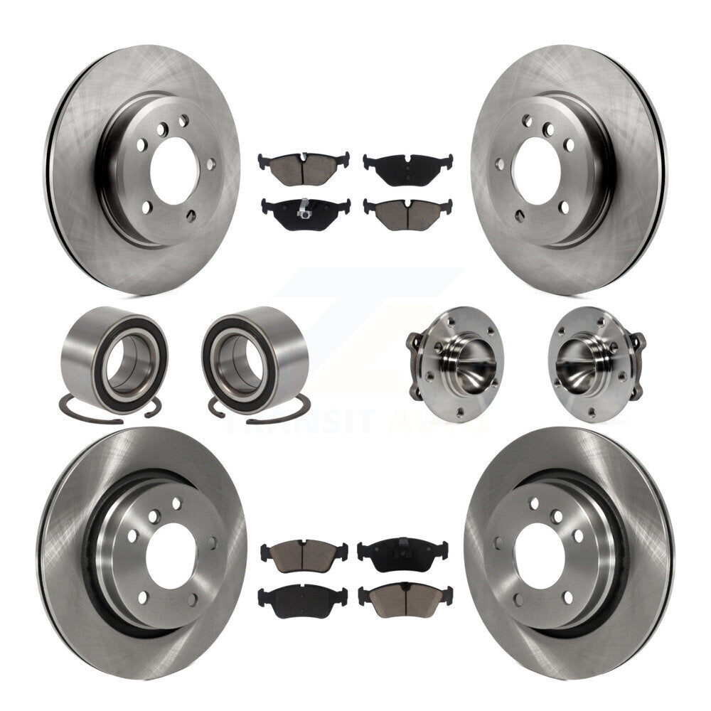 Transit Auto KBB-119723 Wheel Bearing and Hub Assembly for 2006 BMW 325Ci - Front and Rear product image
