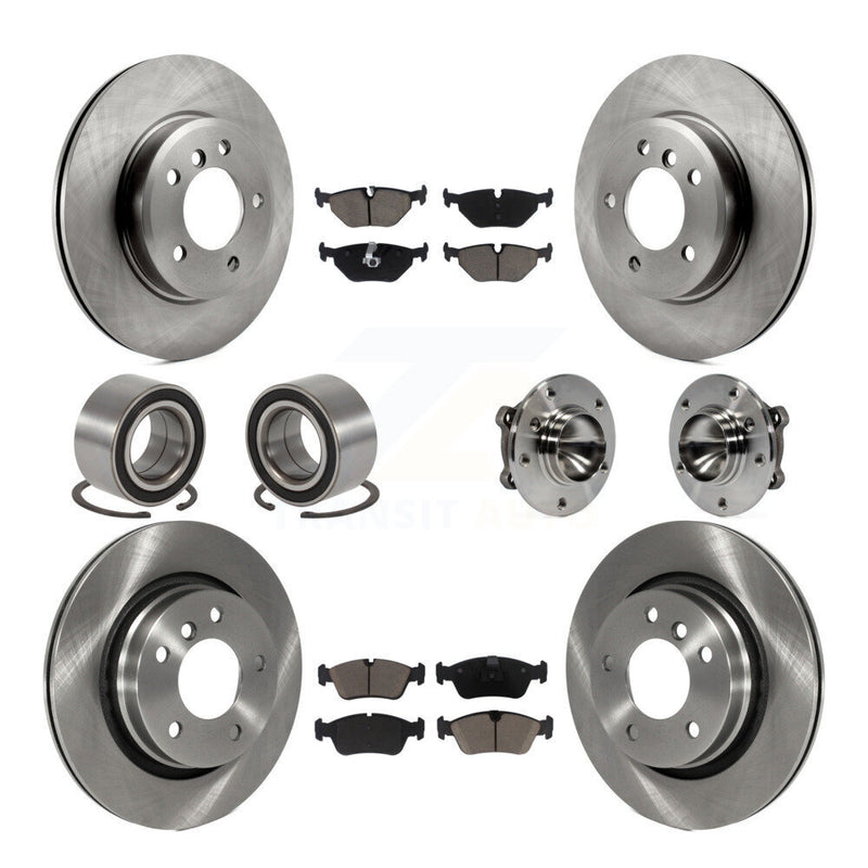 Transit Auto KBB-119723 Wheel Bearing and Hub Assembly for 2006 BMW 325Ci - Front and Rear product image