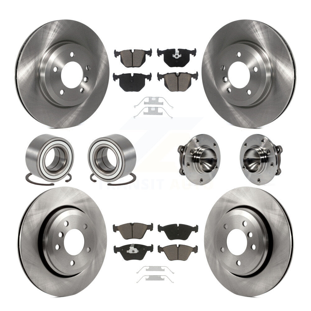 Transit Auto KBB-119724 Wheel Bearing and Hub Assembly for 2006 BMW 330Ci - Front and Rear product image