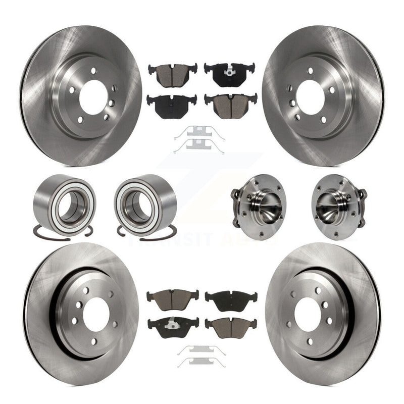 Transit Auto KBB-119724 Wheel Bearing and Hub Assembly for 2006 BMW 330Ci - Front and Rear product image