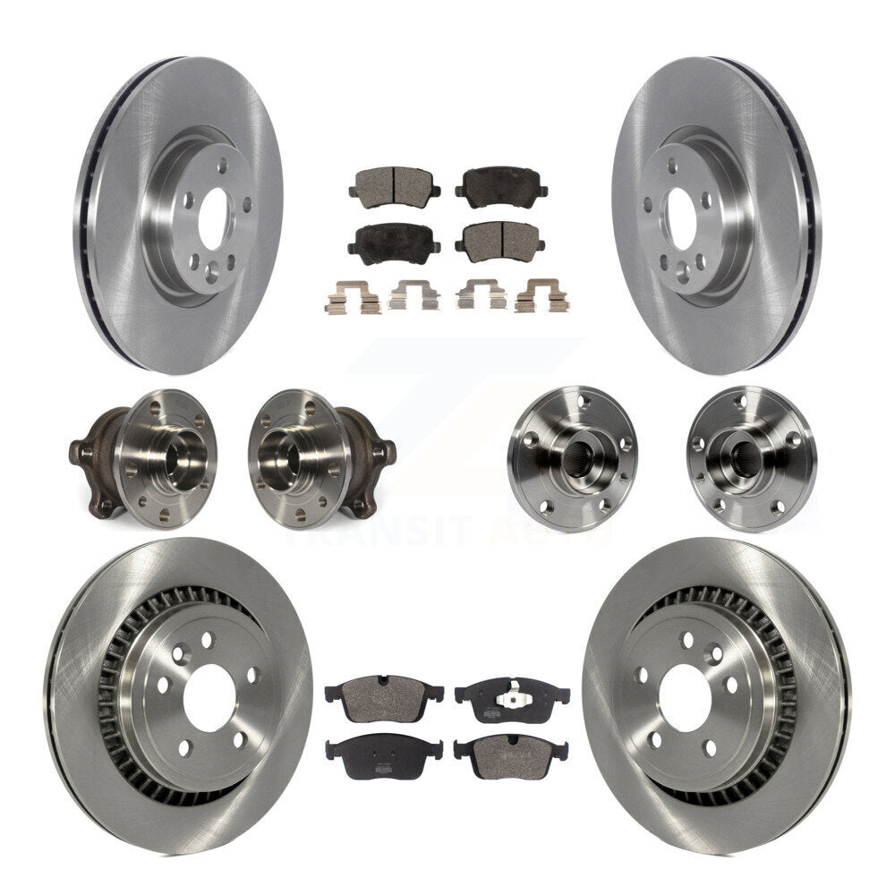 Transit Auto KBB-119740 Wheel Bearing and Hub Assembly for 2016-2017 Volvo XC60 - Front and Rear product image