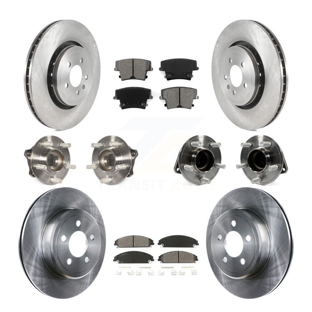 Transit Auto KBB-119781 Wheel Bearing and Hub Assembly for 2017-2018 Dodge Charger - Front and Rear product image