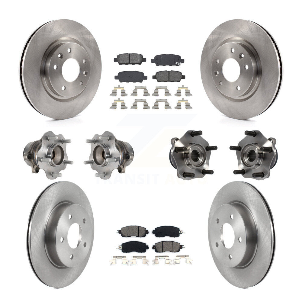 Transit Auto KBB-119787 Wheel Bearing and Hub Assembly for 2017 Nissan LEAF - Front and Rear product image
