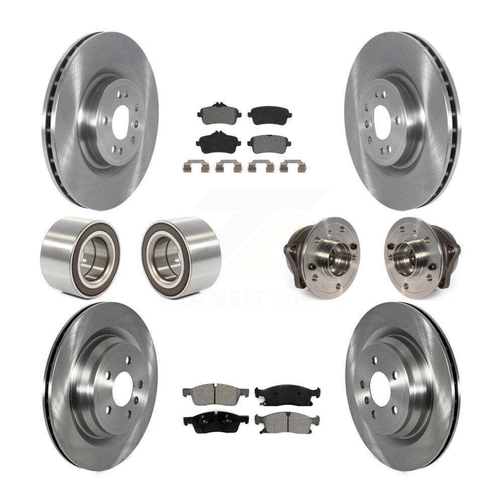 Transit Auto KBB-119790 Wheel Bearing and Hub Assembly for 2016-2019 Mercedes-Benz GLE400 - Front and Rear product image