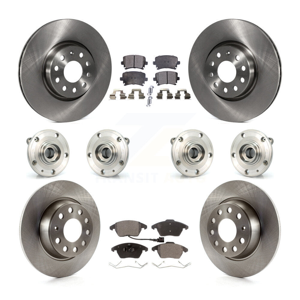 Transit Auto KBB-119801 Wheel Bearing and Hub Assembly for 2008 Audi A3 Quattro - Front and Rear product image