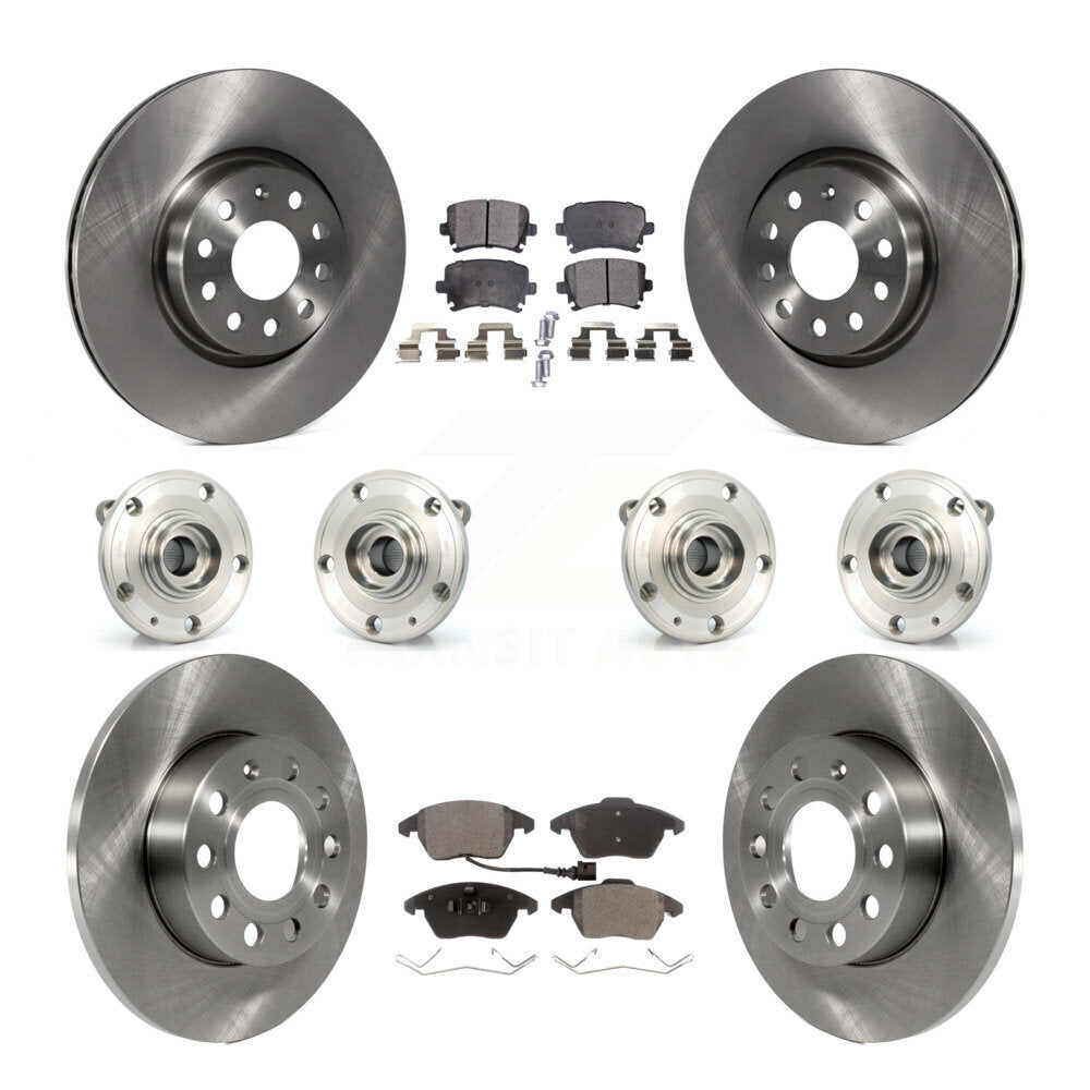 Transit Auto KBB-119802 Wheel Bearing and Hub Assembly for 2008 Audi A3 Quattro - Front and Rear product image