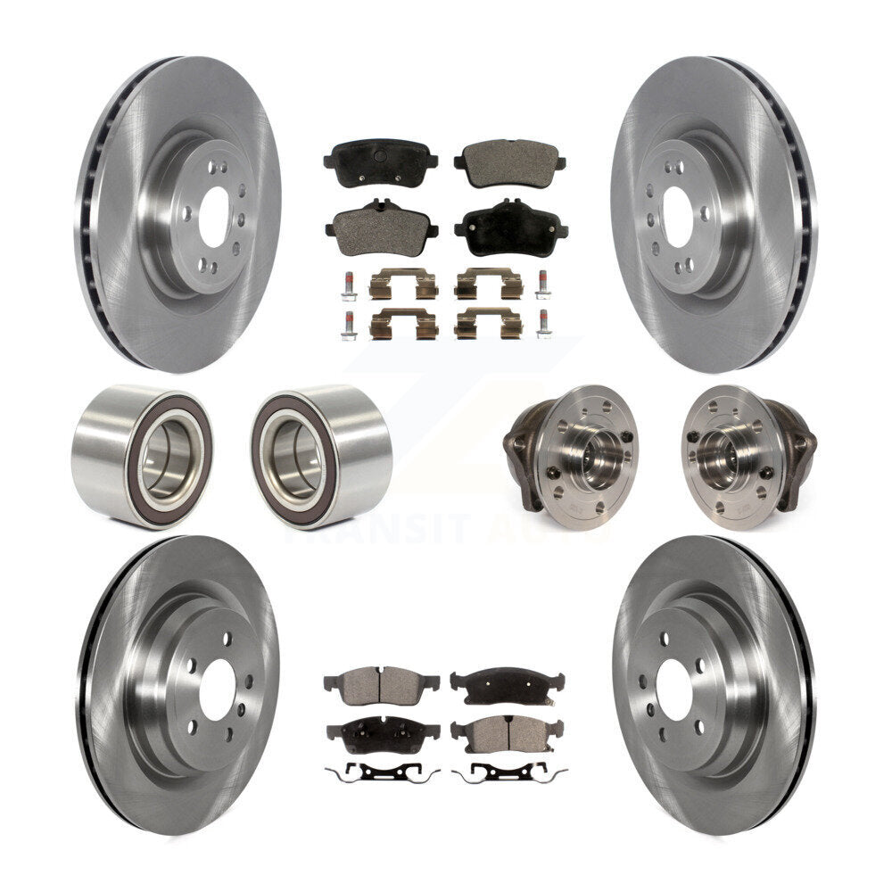 Transit Auto KBB-119822 Wheel Bearing and Hub Assembly for 2016-2019 Mercedes-Benz GLE400 - Front and Rear product image