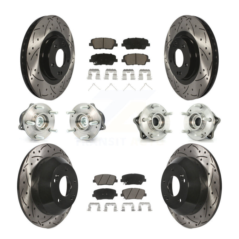 Transit Auto KBB-119823 Wheel Bearing and Hub Assembly for 2014-2015 Kia Sorento - Front and Rear product image