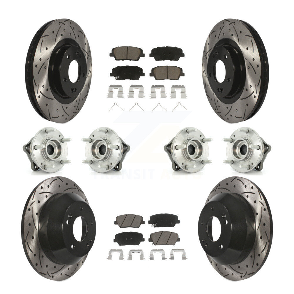 Transit Auto KBB-119824 Wheel Bearing and Hub Assembly for 2014-2015 Kia Sorento - Front and Rear product image