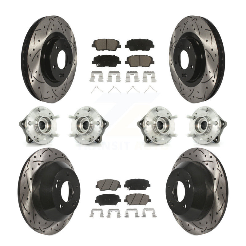 Transit Auto KBB-119824 Wheel Bearing and Hub Assembly for 2014-2015 Kia Sorento - Front and Rear product image