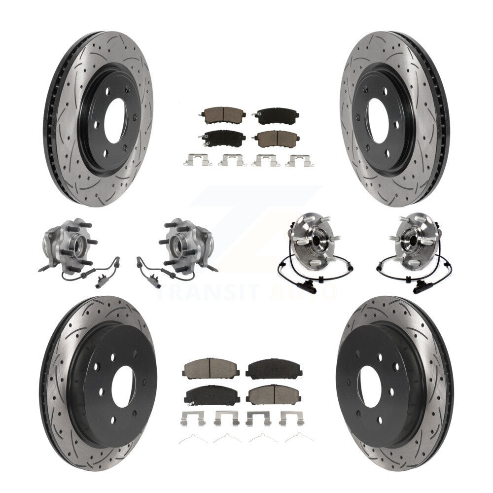 Transit Auto KBB-119825 Wheel Bearing and Hub Assembly for 2011-2023 Nissan Armada, INFINITI QX80, INFINITI QX56 - Front and Rear product image