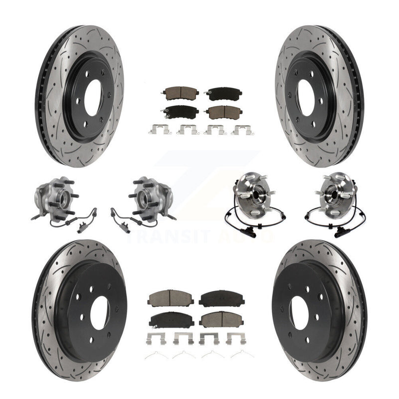 Transit Auto KBB-119825 Wheel Bearing and Hub Assembly for 2011-2023 Nissan Armada, INFINITI QX80, INFINITI QX56 - Front and Rear product image