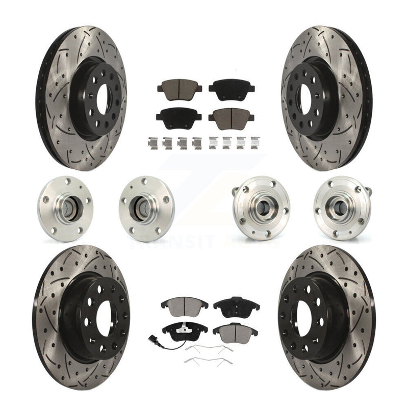 Transit Auto KBB-119826 Wheel Bearing and Hub Assembly for 2012-2014 Volkswagen Passat - Front and Rear product image