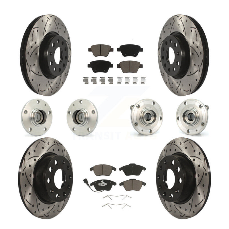 Transit Auto KBB-119827 Wheel Bearing and Hub Assembly for 2011-2015 Volkswagen Beetle, Volkswagen GTI - Front and Rear product image