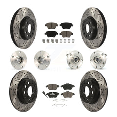 Transit Auto KBB-119828 Wheel Bearing and Hub Assembly for 2011-2014 Volkswagen GTI - Front and Rear product image
