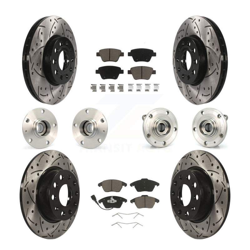 Transit Auto KBB-119829 Wheel Bearing and Hub Assembly for 2013-2014 Volkswagen Beetle - Front and Rear product image