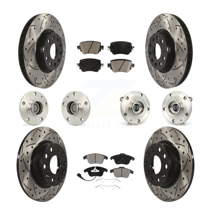 Transit Auto KBB-119831 Wheel Bearing and Hub Assembly for 2015-2020 Volkswagen Passat - Front and Rear product image
