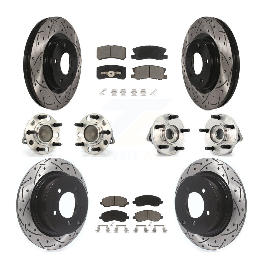 Transit Auto KBB-119832 Wheel Bearing and Hub Assembly for 2007-2011 Chrysler 200, Dodge Avenger, Chrysler Sebring - Front and Rear product image