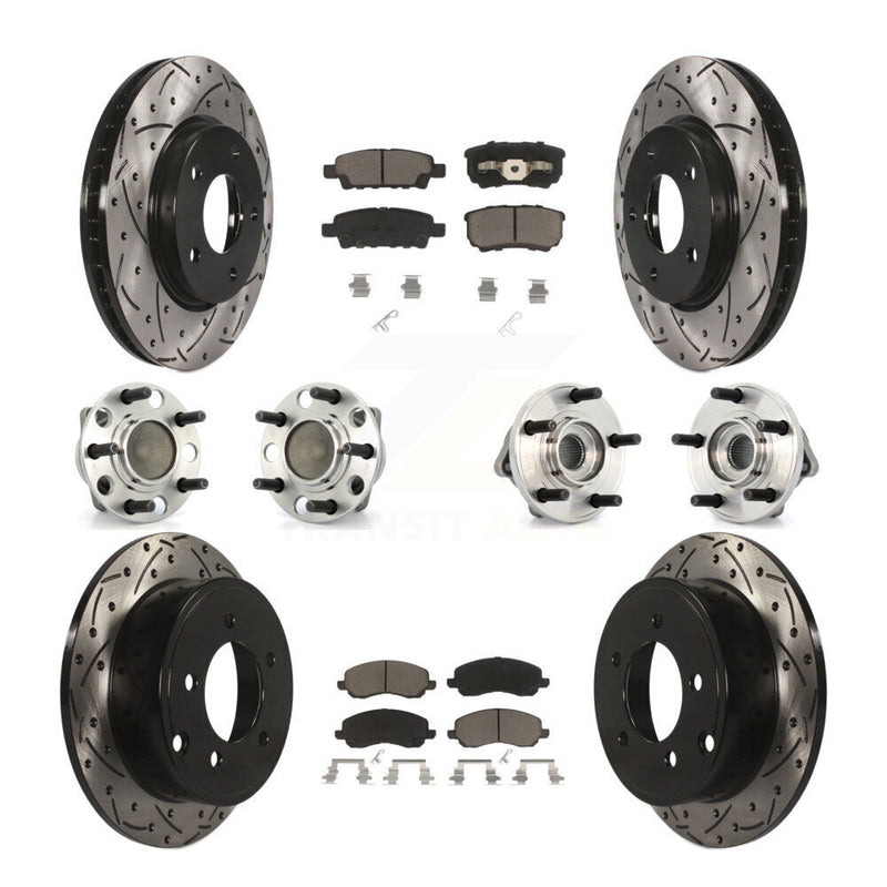Transit Auto KBB-119837 Wheel Bearing and Hub Assembly for 2009 Dodge Caliber - Front and Rear product image