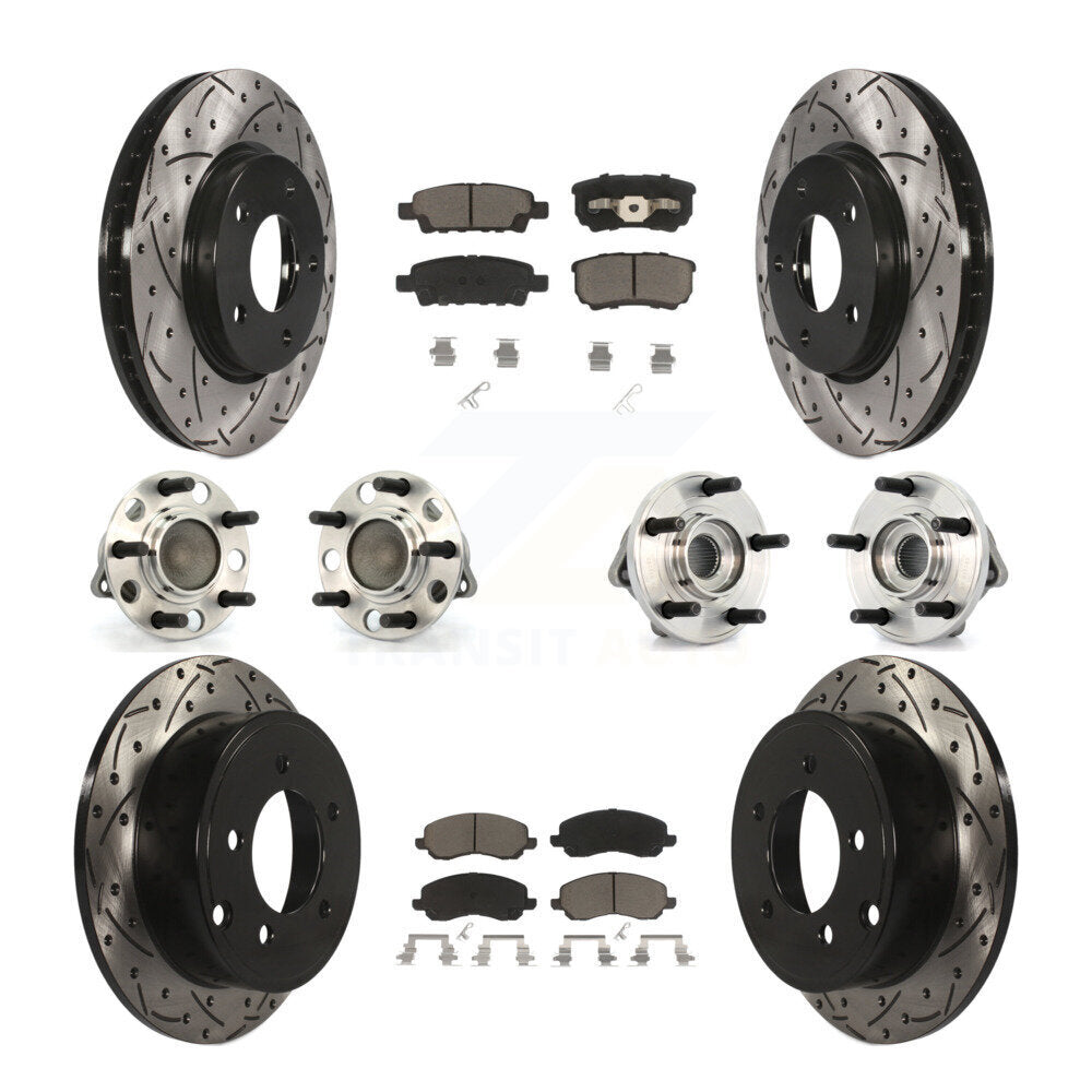 Transit Auto KBB-119838 Wheel Bearing and Hub Assembly for 2009 Dodge Caliber - Front and Rear product image
