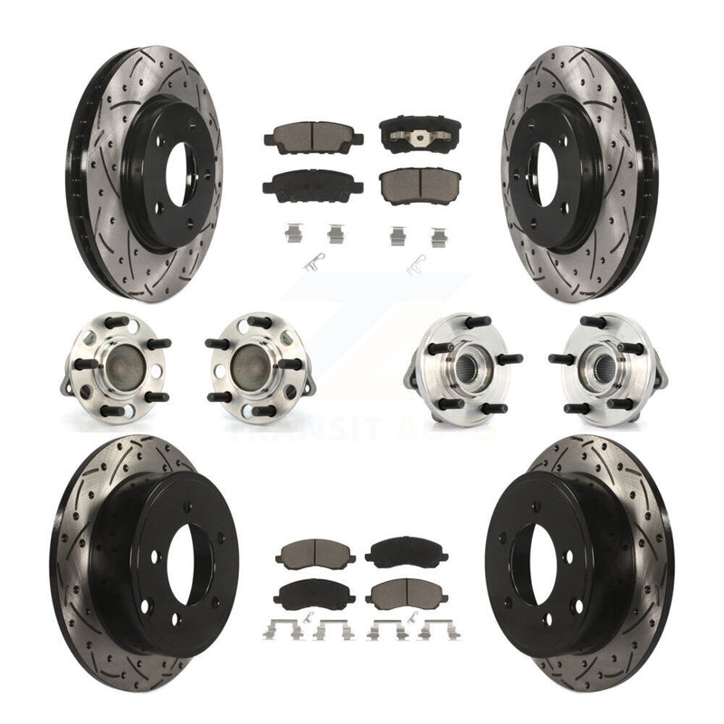 Transit Auto KBB-119838 Wheel Bearing and Hub Assembly for 2009 Dodge Caliber - Front and Rear product image