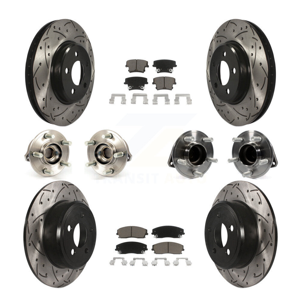 Transit Auto KBB-119839 Wheel Bearing and Hub Assembly for 2012-2014 Chrysler 300, Dodge Charger - Front and Rear product image