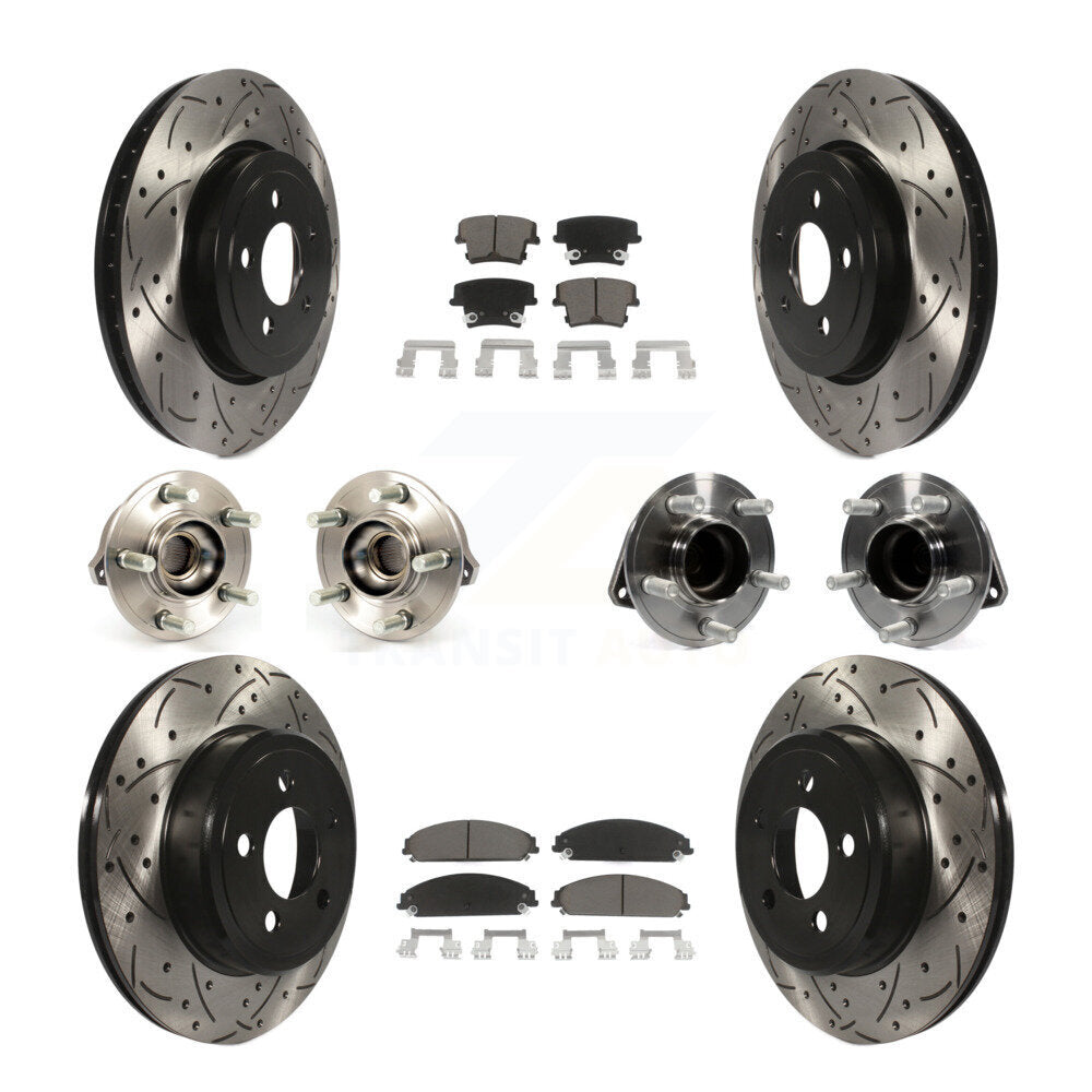 Transit Auto KBB-119845 Wheel Bearing and Hub Assembly for 2012-2014 Chrysler 300, Dodge Challenger - Front and Rear product image