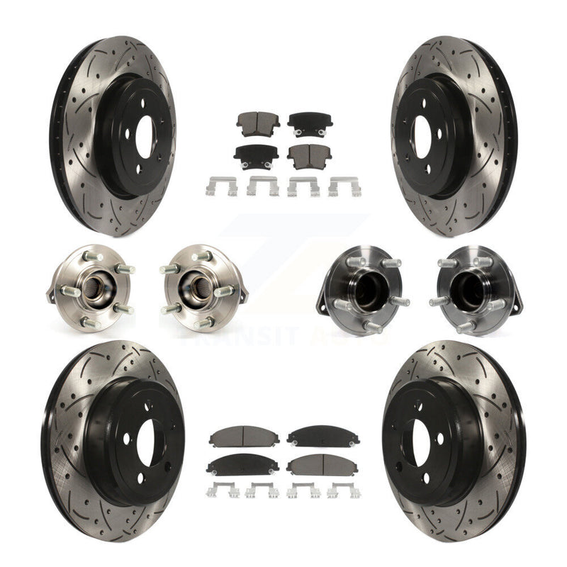 Transit Auto KBB-119845 Wheel Bearing and Hub Assembly for 2012-2014 Chrysler 300, Dodge Challenger - Front and Rear product image