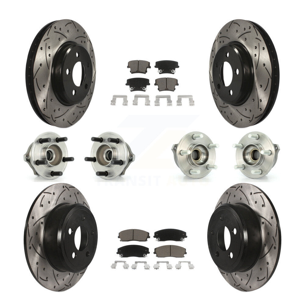 Transit Auto KBB-119848 Wheel Bearing and Hub Assembly for 2007-2009 Dodge Charger, Dodge Magnum - Front and Rear product image