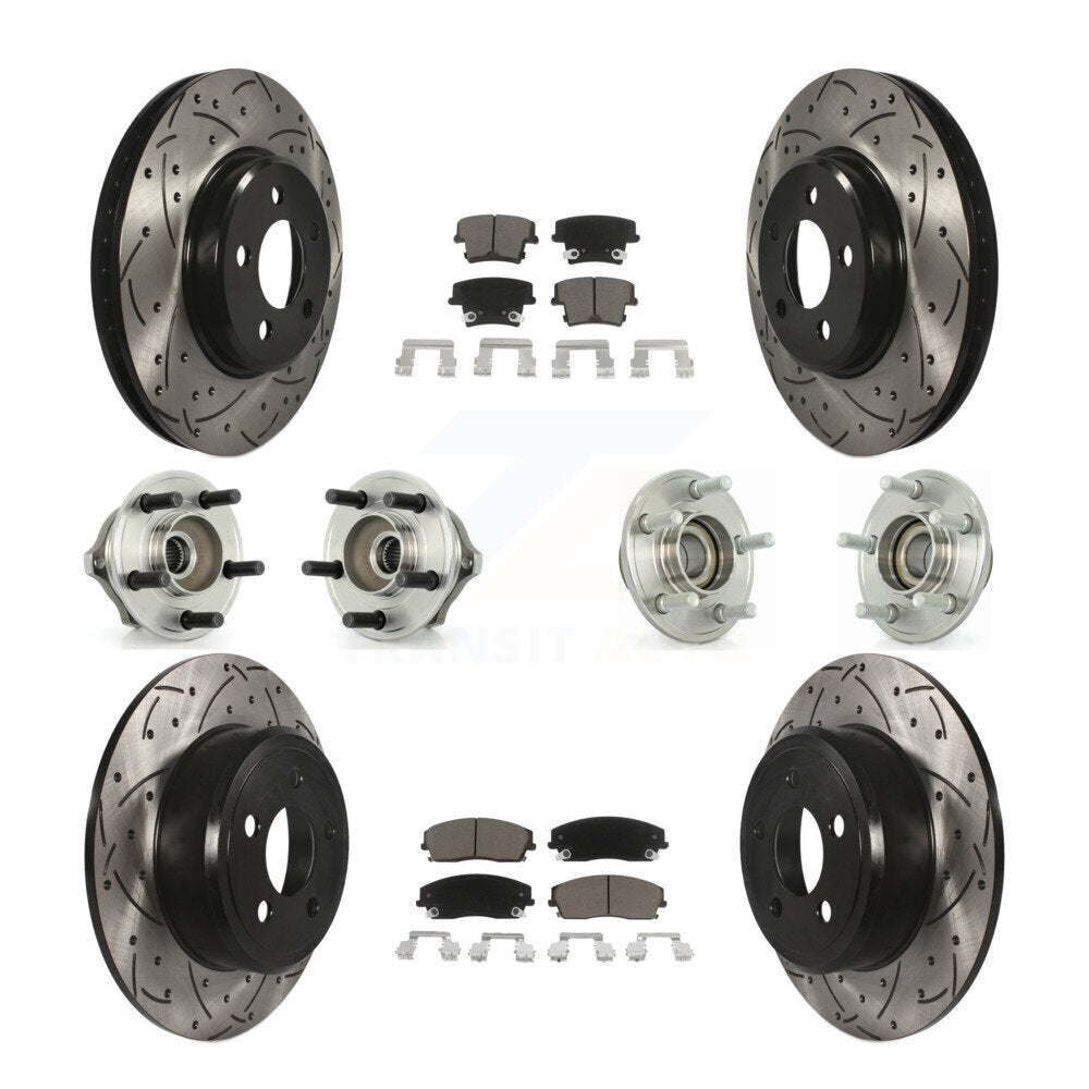 Transit Auto KBB-119849 Wheel Bearing and Hub Assembly for 2005-2009 Chrysler 300, Dodge Charger, Dodge Magnum - Front and Rear product image