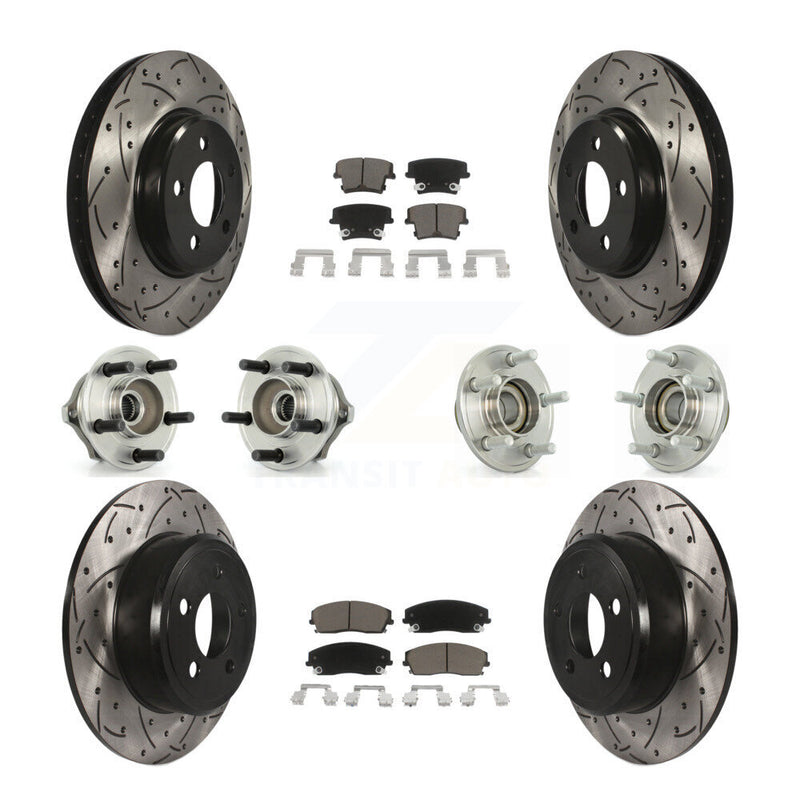 Transit Auto KBB-119849 Wheel Bearing and Hub Assembly for 2005-2009 Chrysler 300, Dodge Charger, Dodge Magnum - Front and Rear product image