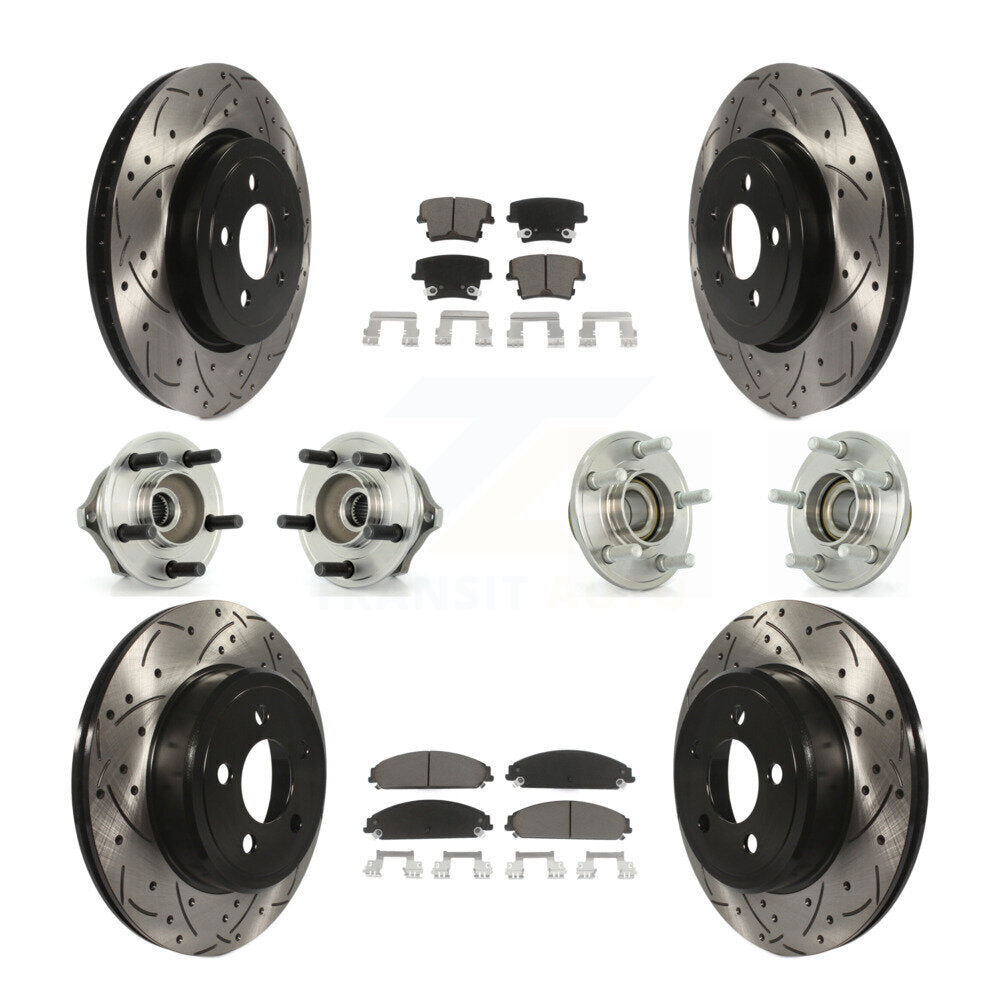 Transit Auto KBB-119850 Wheel Bearing and Hub Assembly for 2005-2009 Chrysler 300, Dodge Charger, Dodge Magnum - Front and Rear product image