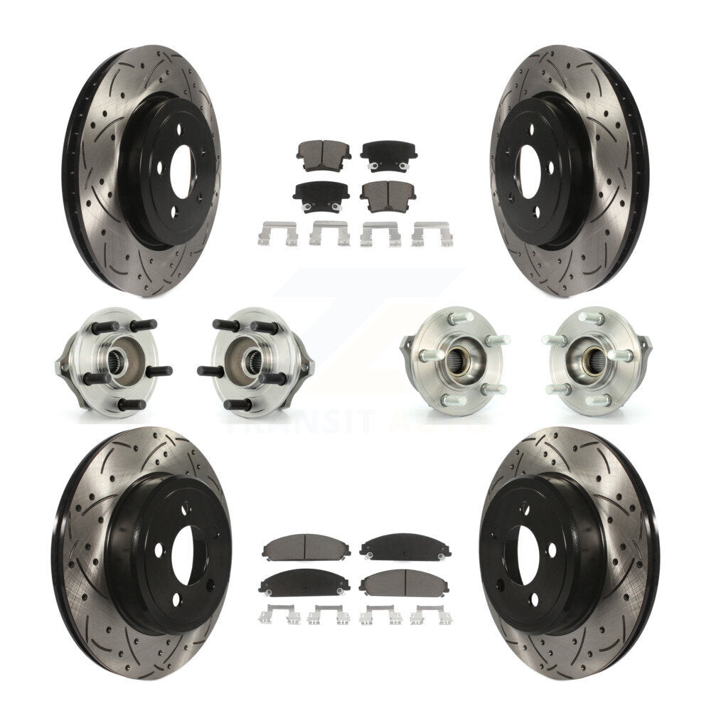 Transit Auto KBB-119851 Wheel Bearing and Hub Assembly for 2005-2009 Chrysler 300, Dodge Charger, Dodge Magnum - Front and Rear product image