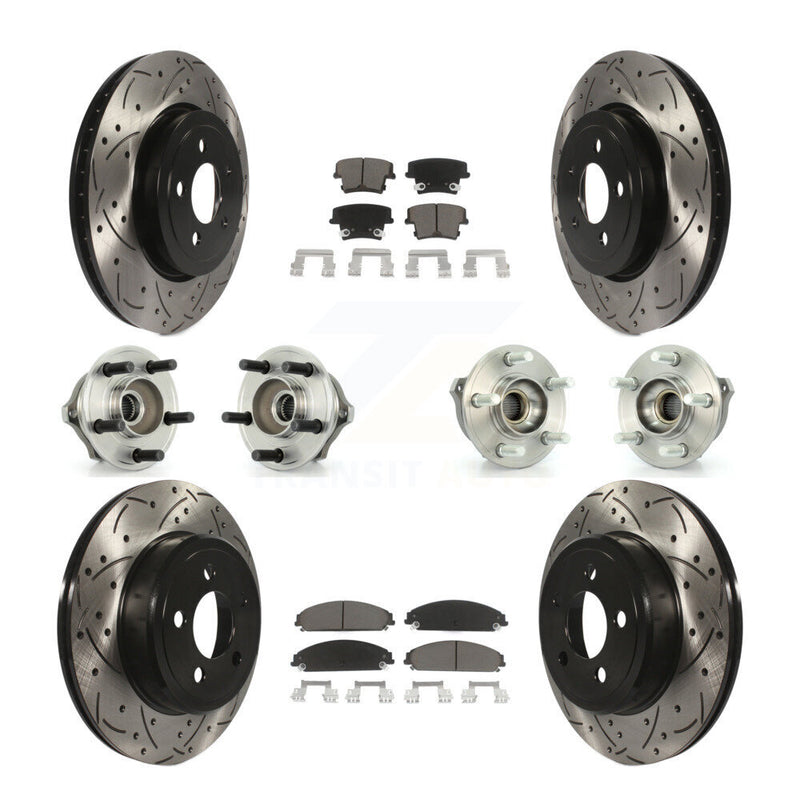 Transit Auto KBB-119851 Wheel Bearing and Hub Assembly for 2005-2009 Chrysler 300, Dodge Charger, Dodge Magnum - Front and Rear product image