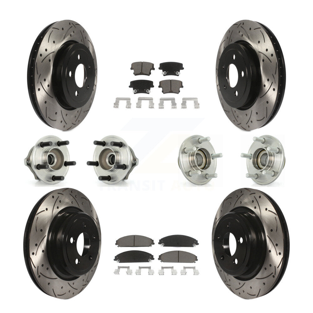 Transit Auto KBB-119852 Wheel Bearing and Hub Assembly for 2006-2008 Dodge Charger - Front and Rear product image