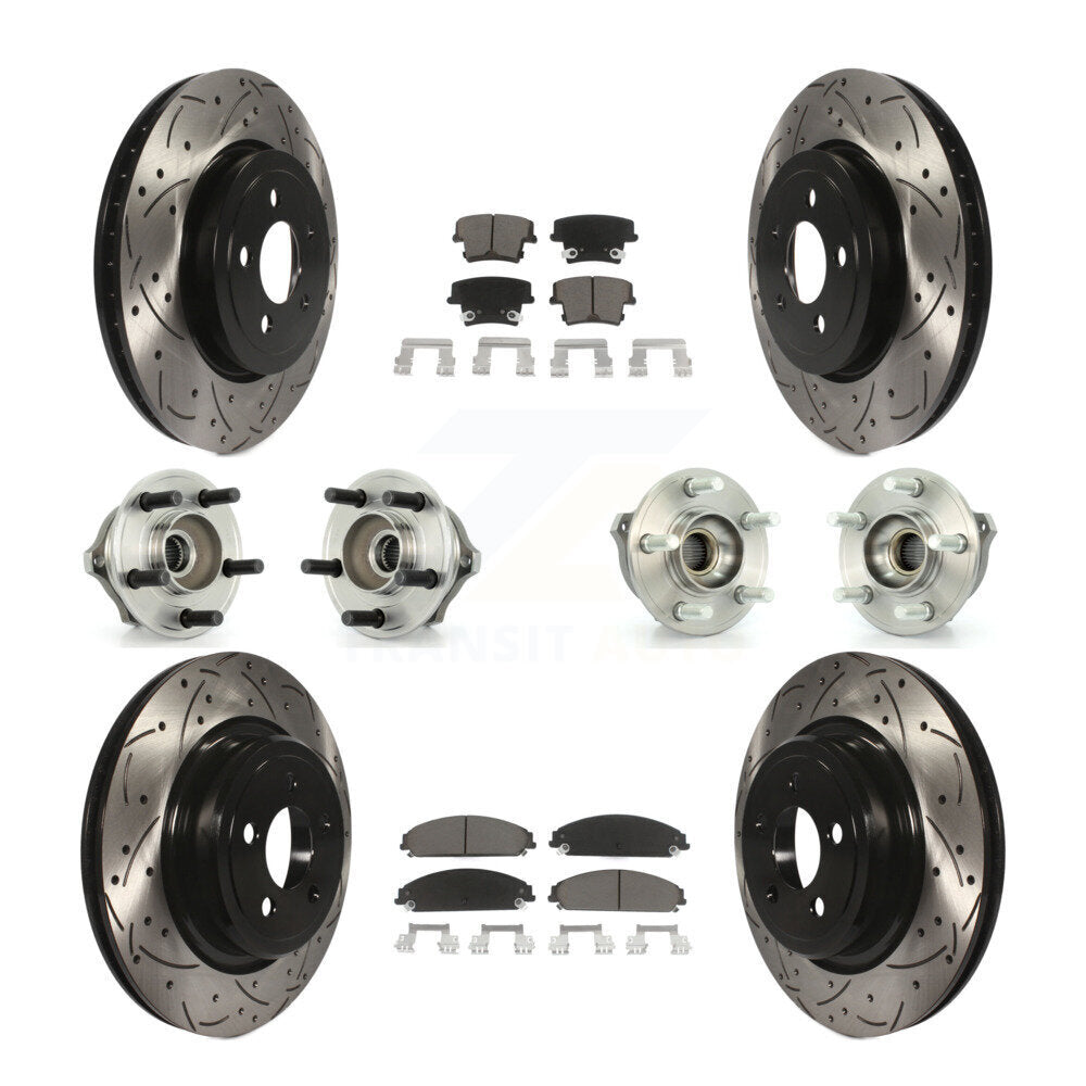 Transit Auto KBB-119853 Wheel Bearing and Hub Assembly for 2007-2008 Dodge Charger - Front and Rear product image