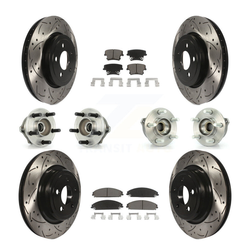 Transit Auto KBB-119853 Wheel Bearing and Hub Assembly for 2007-2008 Dodge Charger - Front and Rear product image