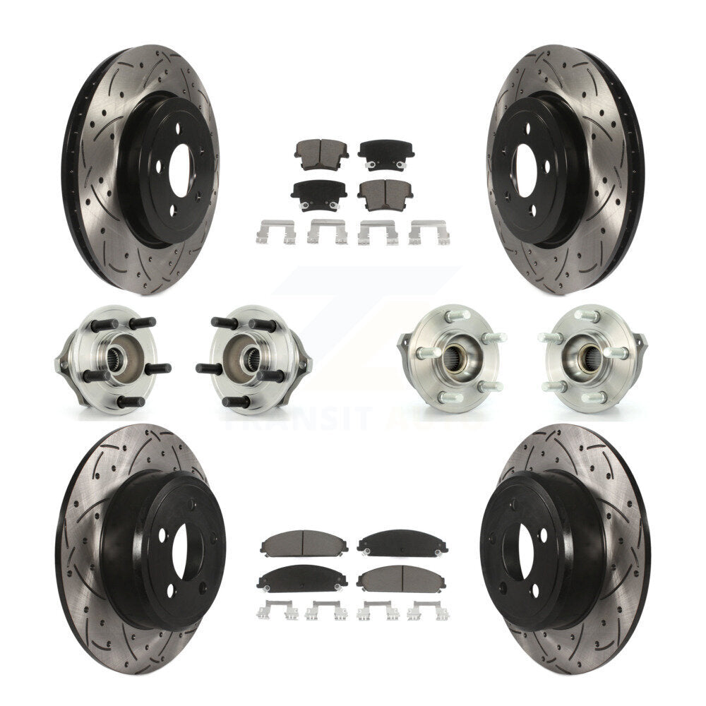 Transit Auto KBB-119857 Wheel Bearing and Hub Assembly for 2005-2006 Chrysler 300 - Front and Rear product image