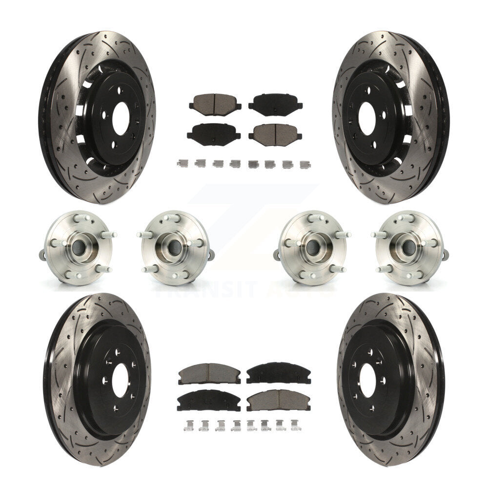 Transit Auto KBB-119862 Wheel Bearing and Hub Assembly for 2013-2018 Ford Explorer, Ford Police Interceptor Utility - Front and Rear product image