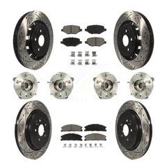 Transit Auto KBB-119864 Wheel Bearing and Hub Assembly for 2012-2019 Ford Taurus, Ford Flex, Lincoln MKS - Front and Rear product image