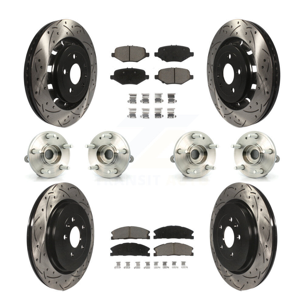 Transit Auto KBB-119867 Wheel Bearing and Hub Assembly for 2013-2017 Ford Explorer - Front and Rear product image