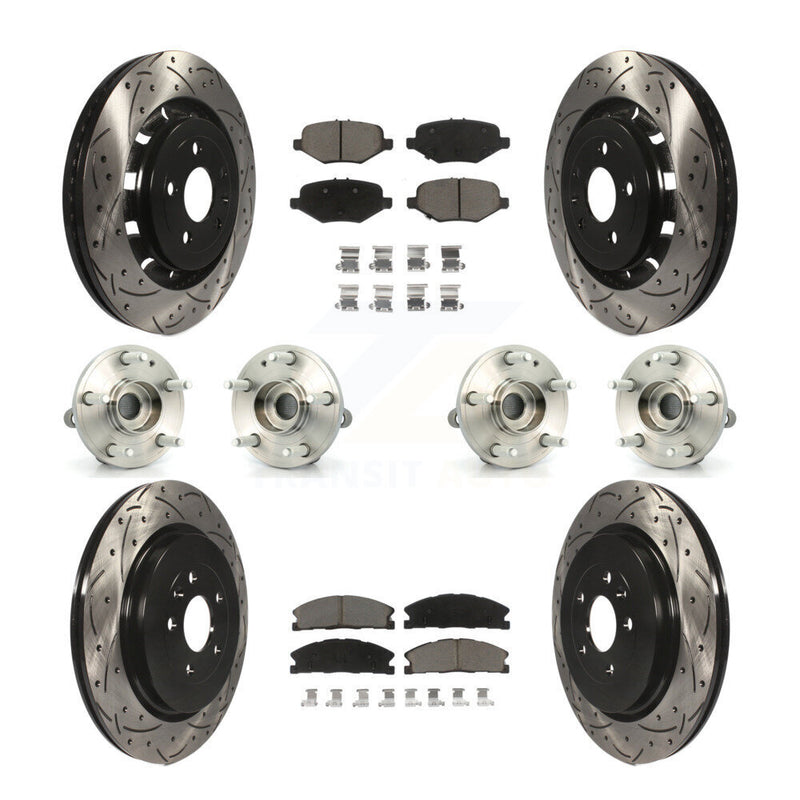 Transit Auto KBB-119867 Wheel Bearing and Hub Assembly for 2013-2017 Ford Explorer - Front and Rear product image