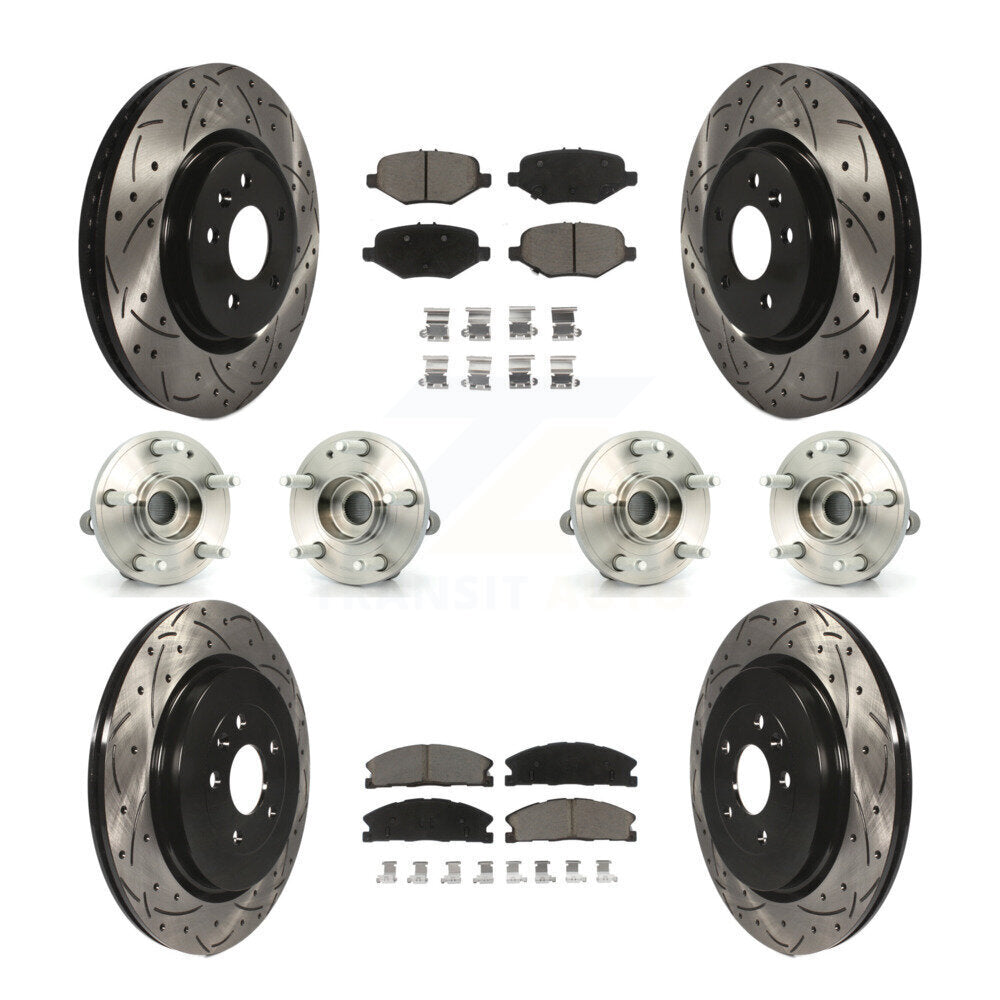 Transit Auto KBB-119868 Wheel Bearing and Hub Assembly for 2013 Ford Explorer - Front and Rear product image
