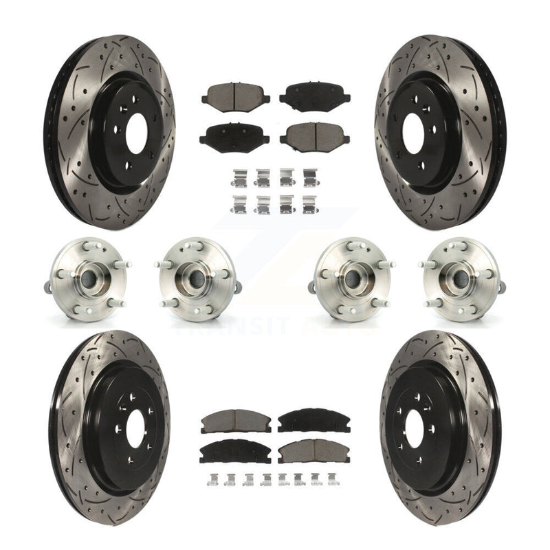 Transit Auto KBB-119868 Wheel Bearing and Hub Assembly for 2013 Ford Explorer - Front and Rear product image