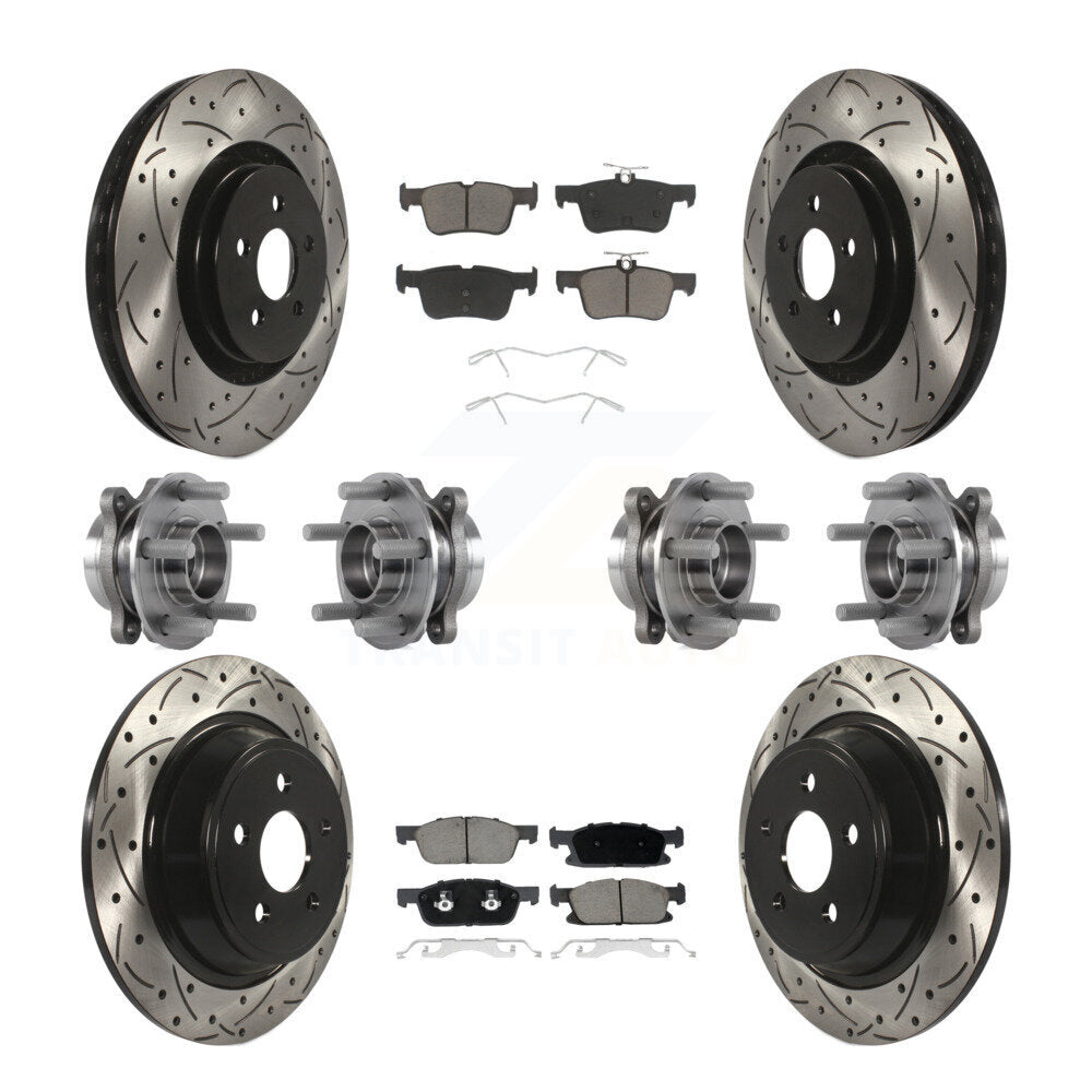 Transit Auto KBB-119872 Wheel Bearing and Hub Assembly for 2018-2020 Lincoln Continental - Front and Rear product image